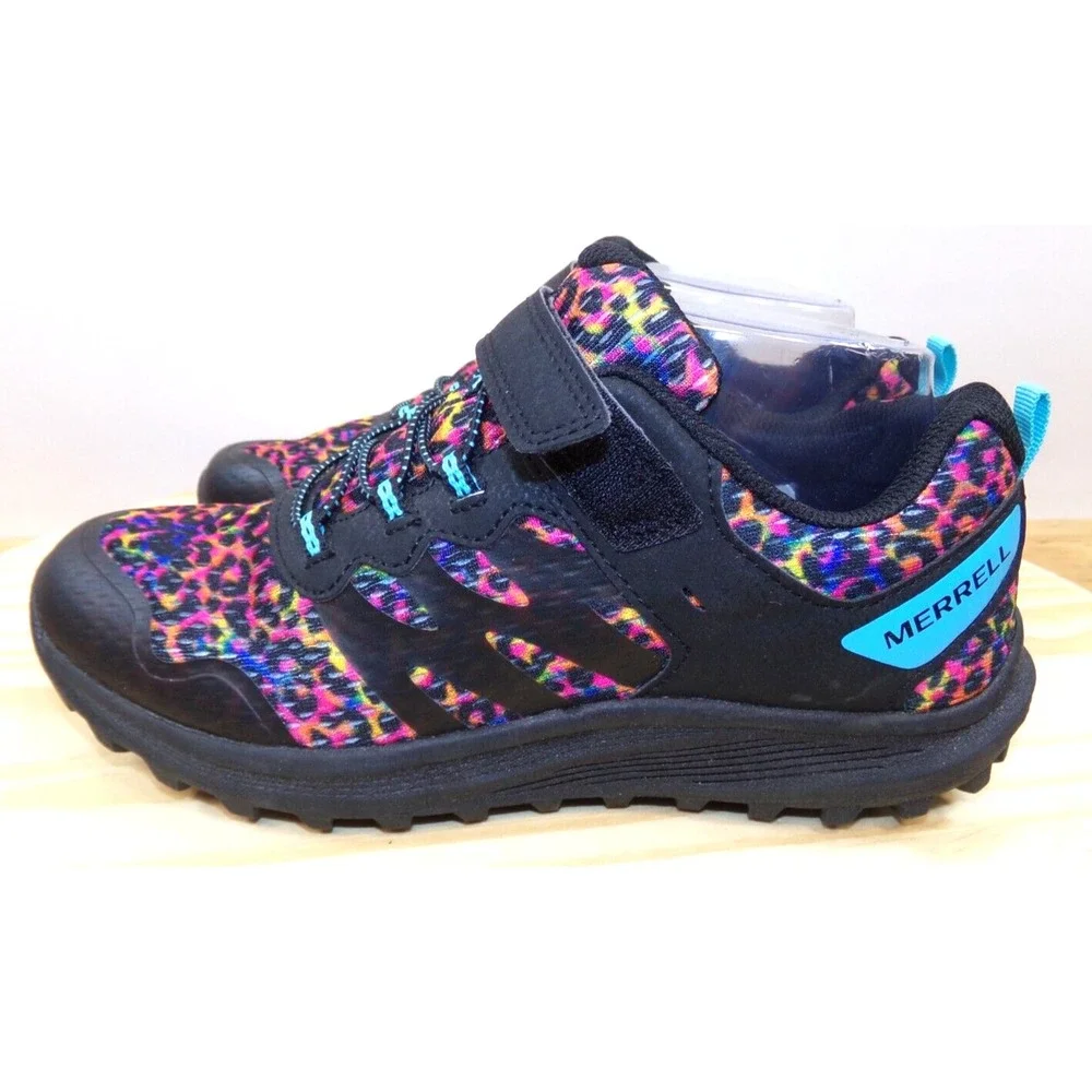Merrell Nova 3 MK166788‎ Rainbow Leopard Shoes Sneakers Womens Size 5 M